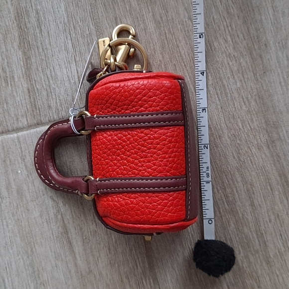NWT Coach mini Ruby satchel bag charm - Picture 12 of 16